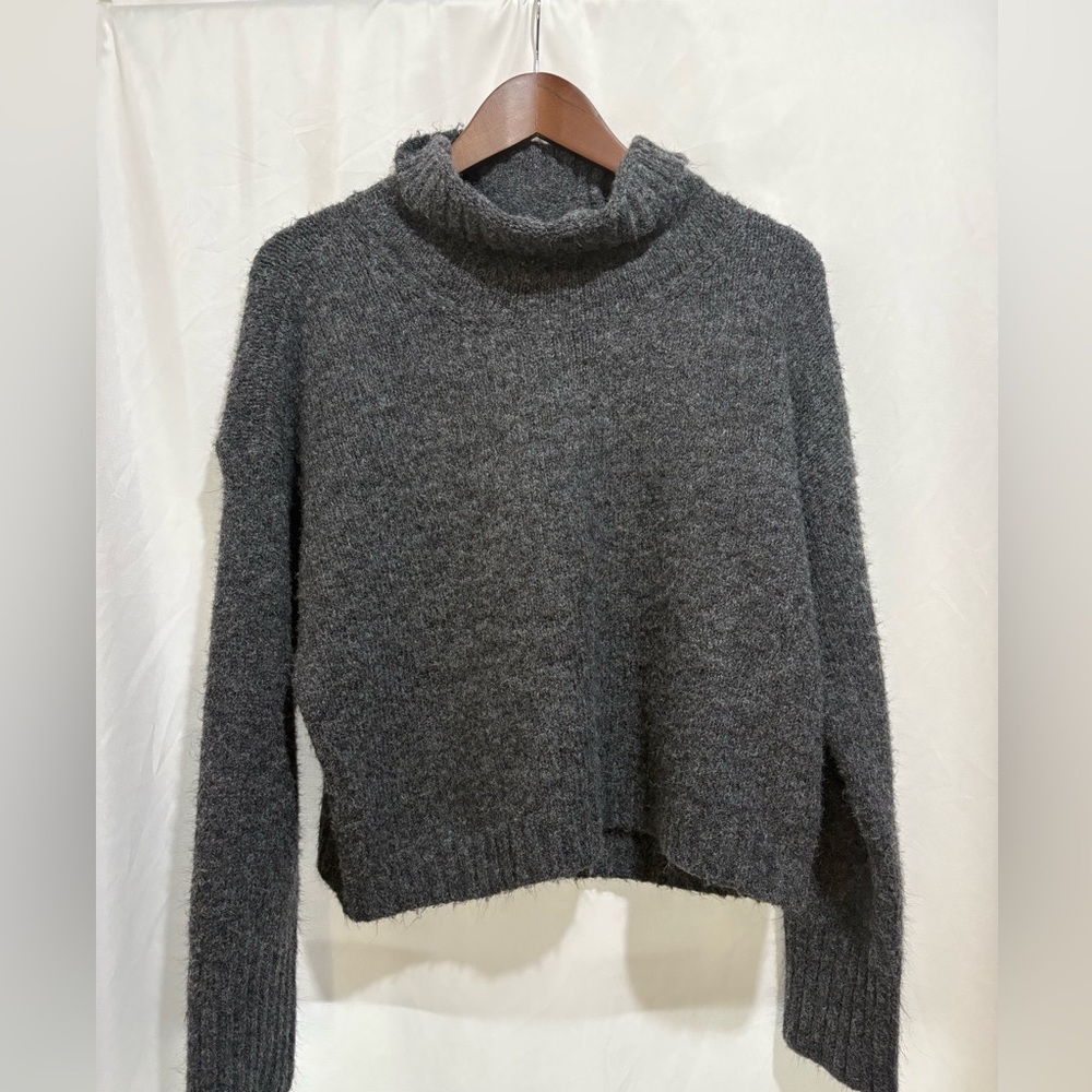 Anthropologie‎ Pilcro Sweater Womens Medium Gray Wool Blend